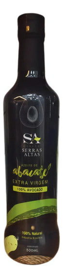 Kit Com 6 Unidades Azeite Serras Altas De Abacate 500ml